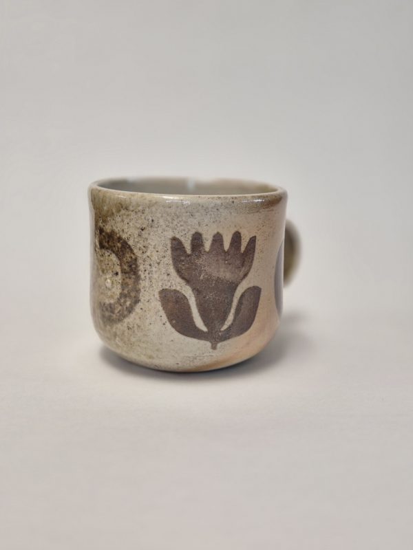 Wood fired rustic mug