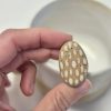 Ceramic ring with drops