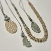 Ceramic bohemian pendant