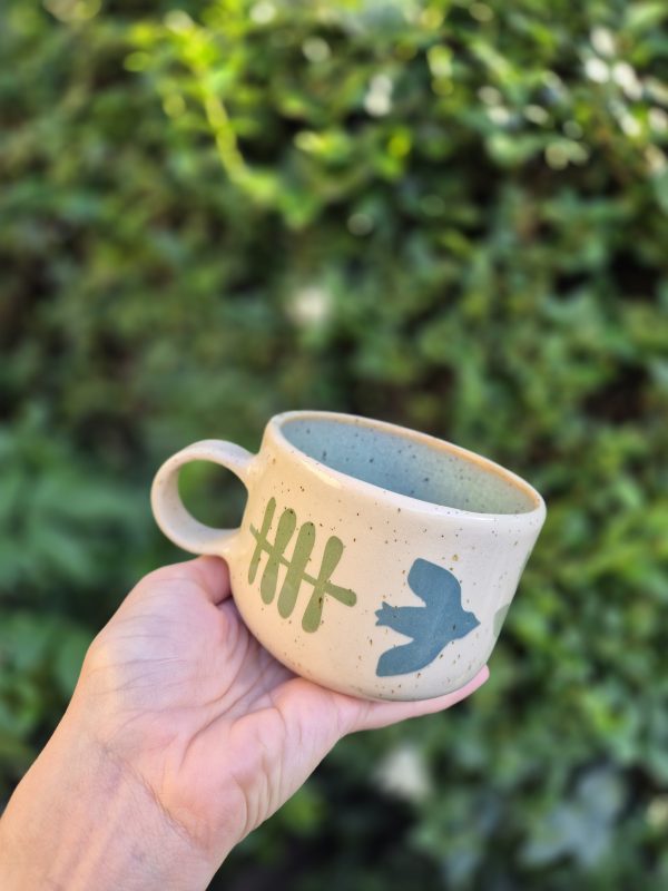 Ceramic woodland mug