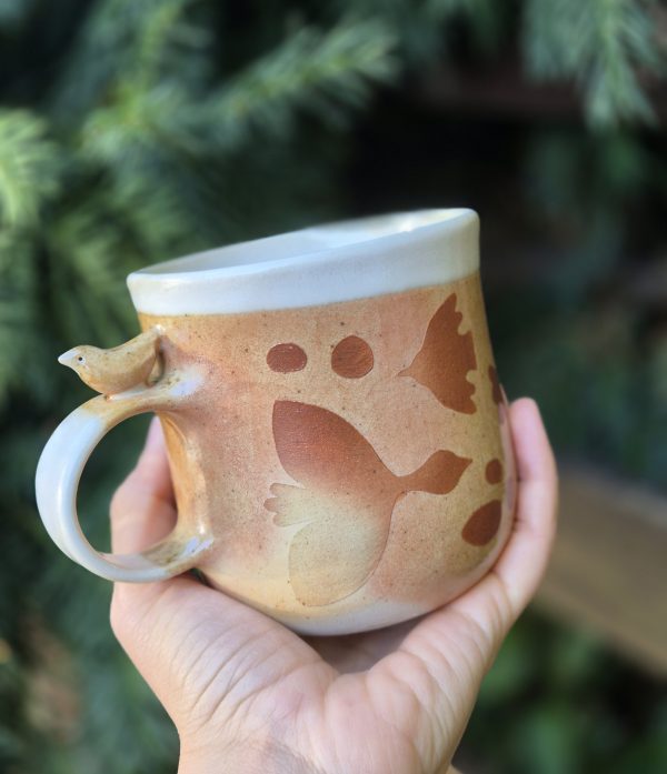 Wood fired mug