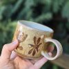 Wood fired coffee mug
