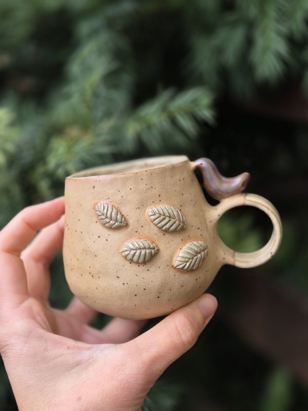 Ceramic coffee cup