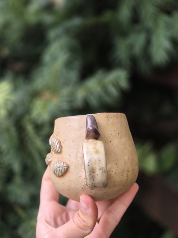 Ceramic coffee cup