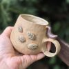 Ceramic coffee cup
